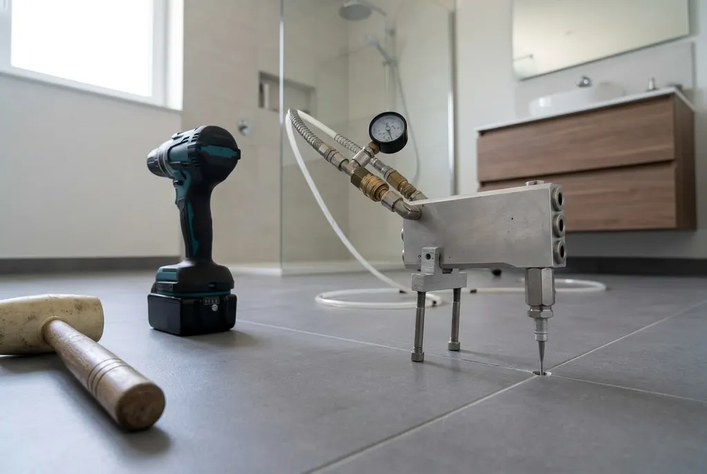 Kitbedrijf Breukelen – holle tegels injecteren